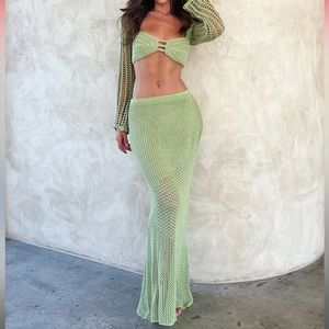 Tiger Mist Macauley Skirt GREEN